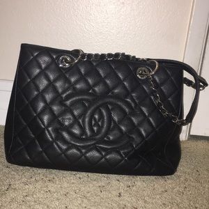 Chanel classic tote used